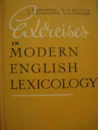 , ..; , ..; , ..:    . Exercises in modern English lexicology