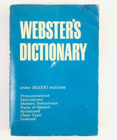 , ..: Webster's Dictionary ( )