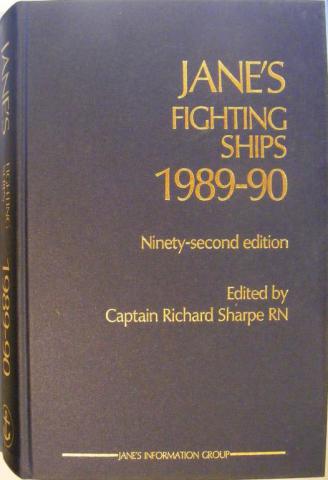 . Sharpe, Richard: Jane's fighting ships. 1989 - 90