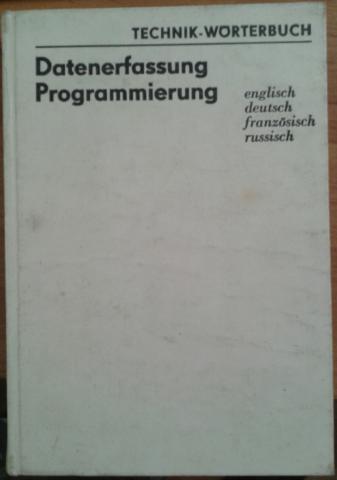 . Burger, E.: Datenerfassung. Programmierung. ( . .)