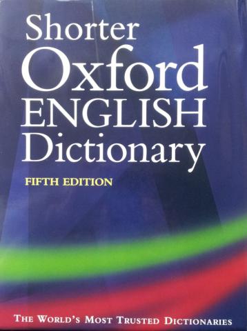 [ ]: Shorter Oxford English Dictionary