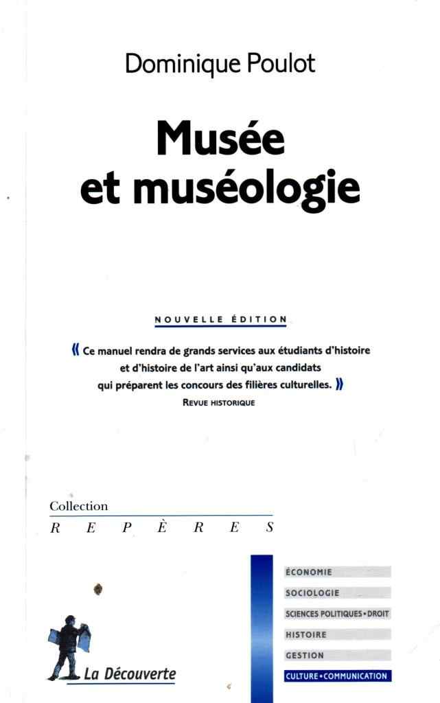 Poulot, Dominique: Musee et museologie