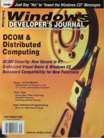  "Windows Developer's Journal"