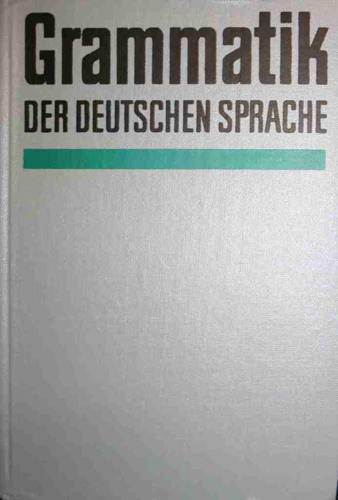 Jung, Walter: Grammatik der deutschen Sprache