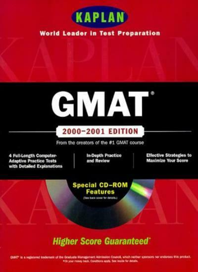 . Anderson, Trent; Ratajczak, Donna  .: Kaplan Gmat 2000-2001 with CD-ROM