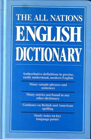 . Watkins, M.G.; Watkins, L.I.: All Nations English Dictionary