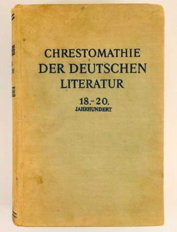 . , ..: Chrestomathie Der Deutschen Literatur. 18-20. Jahrhundert (  . XVIII-XX .)