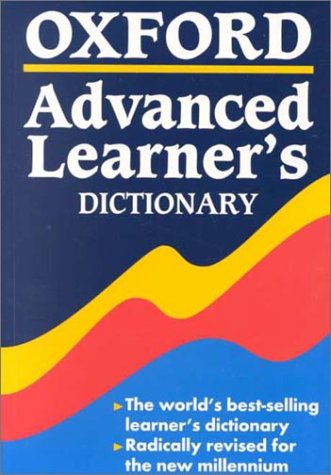 . Crowther, Johnathan: Oxford Advanced Learner's Dictionary