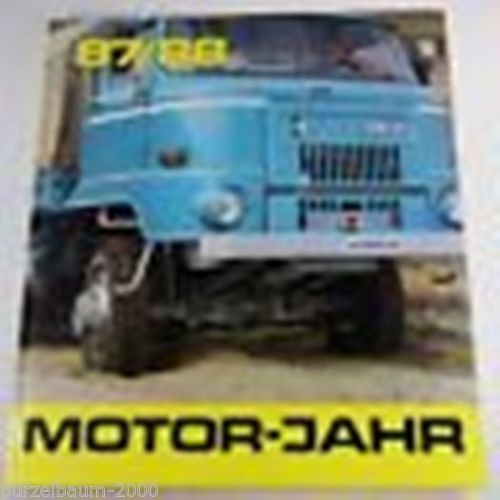 [ ]: Motor-Jahr. 19871988. Eine internationale Revue