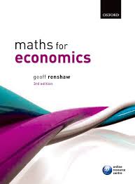 Renshaw, Geoff: Maths for Economics (  )