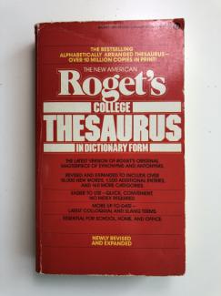 Morehead, Philip D.: The New American Roget's College Thesaurus in Dictionary Form
