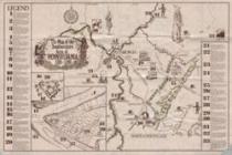 [ ]: Map of the Southwestern Area of Pennsylvania 1749-1799.  -   1749-1799