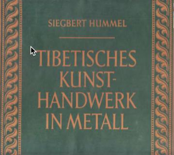 Hummel, Siegbert: Tibetisches Kunsthandwerk in Metall