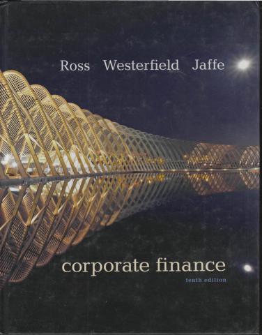 . Ross, Stephen: Corporate finance