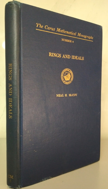 Mccoy, Neal H.: Rings and Ideals