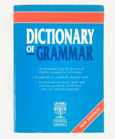 [ ]: Dictionary of grammar (   )