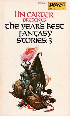 . Carter, Lin: The Year's Best Fantasy Stories: 3