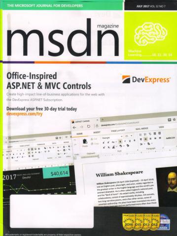  "MSDN Magazine"
