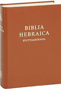 . Kittel, R.  .: Biblia Hebraica Stuttgartensia