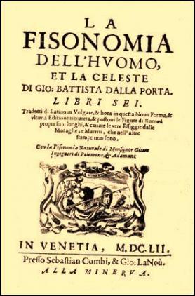 Porta, Giovanni Battista Della; ,   : La Fisonomia Dell'Huomo et la celeste.    . ()
