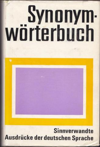 Gorner, Herbert; Kempcke, Gunter  .: Synonym Worterbuch