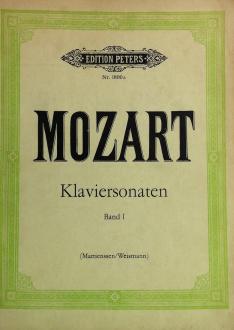 Mozart, W.A.: Klaviersonaten