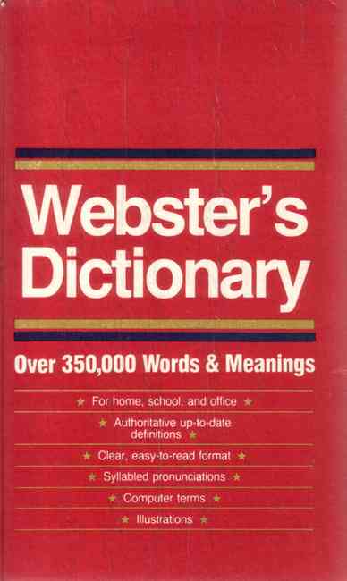 [ ]: Webster's Dictionary /   