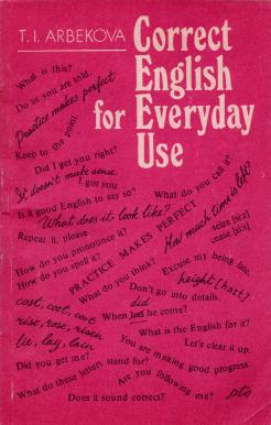 , ..:    . Correct English for Everyday Use