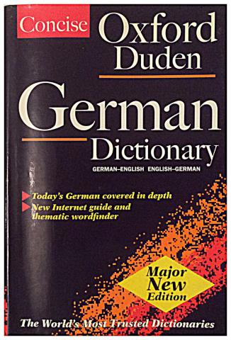 Clark, M.; Thyen, O.: The Concise Oxford-Duden german dictionary