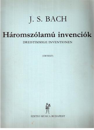 Bach, J.S.: Haromszolamu invenciok