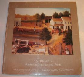 [ ]: Americana: American painting and prints. 