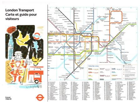 [ ]: London Transport. Carte et guide pour visiteurs