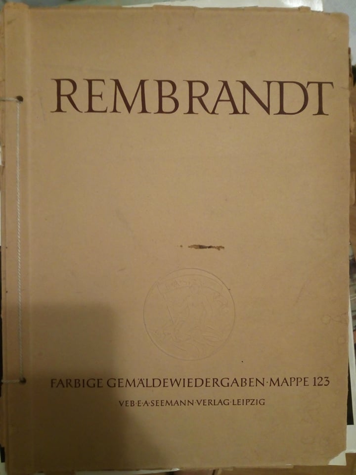 Dangel, Anneliese: Rembrandt. 1606-1669. Zehn farbige Gemaeldewiedergaben. Mappe 123