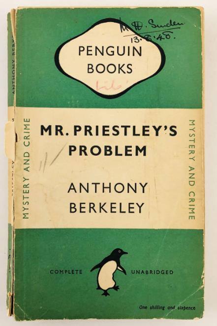, .: Mr. Priestley's Problem (  )
